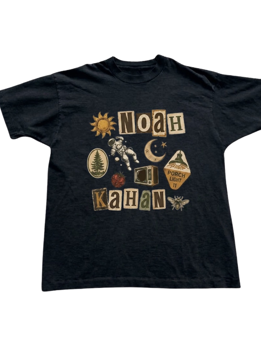 Gildan Black Noah Kahan Graphic Tee
